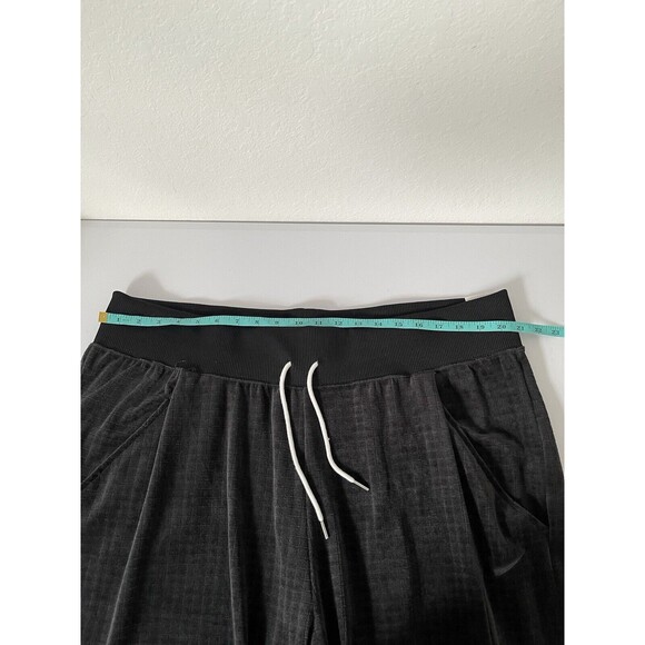 NEW Black Grey Nike Velour High Waisted Joggers Womens XXL Dv7820 - Picture 10 of 14